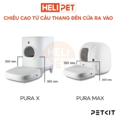 Bậc thang tăng chiều cao - Khay hứng cát mèo PETKIT