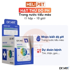 Hạt kiểm tra độ pH trong nước tiểu cho mèo Dr.Vet