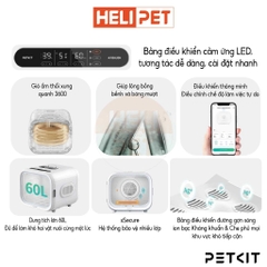 Lồng sấy lông chó mèo PETKIT AirSalon Max Pro Ozone