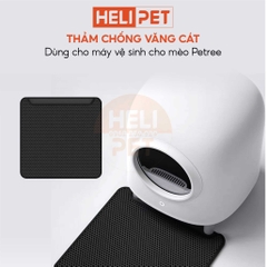 Thảm hứng cát mèo Petree dùng cho máy dọn vệ sinh Petree