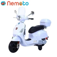 XE MÁY ĐIỆN VESPA CHO BÉ GÁI Q628 NÂNG CẤP