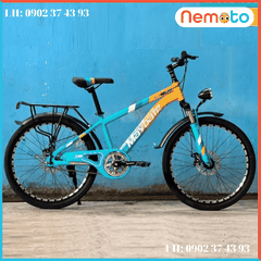 Xe Đạp Nam Thể Thao Cao Cấp Kèm Đèn Size 24inch - Mã MAY24