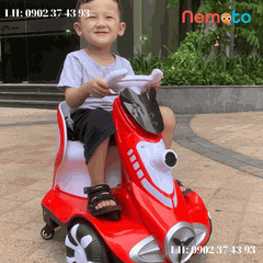 XE MÁY ĐIỆN XOAY 360