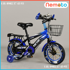 Xe Đạp Bé Trai Khung Thể Thao Size 12 Cho bé 2-6 Tuổi (MT-12N)