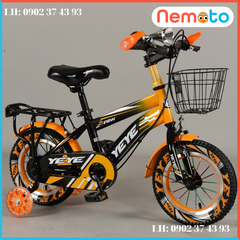 Xe Đạp Bé Trai Khung Thể Thao Size 12 Cho bé 2-6 Tuổi (MT-12N)