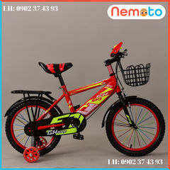 Xe Đạp Nam Khung Thể Thao MT Cho Bé Trai 4 Tuổi size 16in -  MT-16
