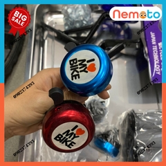 Chuông xe đạp " i love My Bike"