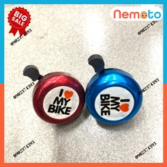 Chuông xe đạp " i love My Bike"