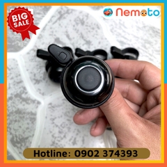 Chuông xe đạp đen mini cao cấp - Kêu 2 tiếng to và rõ