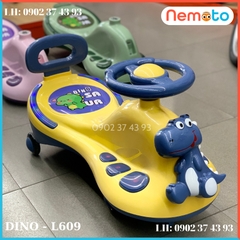 Xe Lắc Khủng Long Đáng Yêu Cao Cấp Cho Bé Cưng - Có Đèn Nhạc L609
