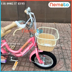 Xe Đạp Bé Gái Dễ Thương Size 16inch - Mã Shukyo-F2