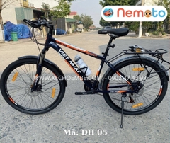 Xe Đạp Nam Việt Nhật  Cao Cấp Có Phuột,Thắng Đĩa Size 24inch - Mã DH05