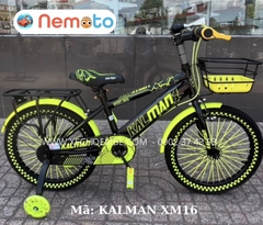 Xe Đạp Trẻ Nam Kiểu Dáng Thể , Khung 2 Sườn Chắc Chắn Size 20inch - Mã KALMAN XM16