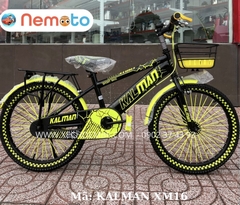 Xe Đạp Trẻ Nam Kiểu Dáng Thể , Khung 2 Sườn Chắc Chắn Size 20inch - Mã KALMAN XM16