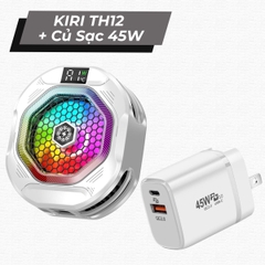 Quạt tản nhiệt sò lạnh Kiri TH12 làm lạnh siêu tốc, dành cho điện thoại, máy tính bảng