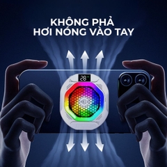 Quạt tản nhiệt sò lạnh Kiri TH12 làm lạnh siêu tốc, dành cho điện thoại, máy tính bảng