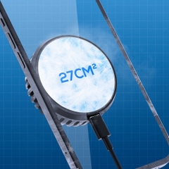 Memo CX-A2 | Quạt tản nhiệt sò lạnh từ tính dành cho điện thoại và iPad có đèn LED