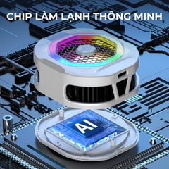 Quạt tản nhiệt sò lạnh Kiri TH12 làm lạnh siêu tốc, dành cho điện thoại, máy tính bảng