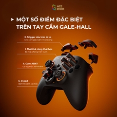 BigBig Won Gale Hall 2024 | Tay Cầm Chơi Game Không Dây 2.4G | Hỗ Trợ Kết Nối Đa Nền Tảng, Tính Năng Vượt Trội