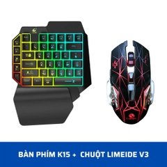 Phím K15 + Chuột LIMEIDE V3