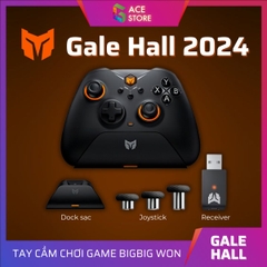 BigBig Won Gale Hall 2024 | Tay Cầm Chơi Game Không Dây 2.4G | Hỗ Trợ Kết Nối Đa Nền Tảng, Tính Năng Vượt Trội