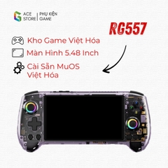 Anbernic RG557 – Máy Chơi Game Cầm Tay Android Màn Hình AMOLED 5.5 inch