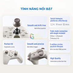 Flydigi Dune Fox | Tay cầm chơi game Wireless hỗ trợ đa nền tảng PC/Switch/Mobile
