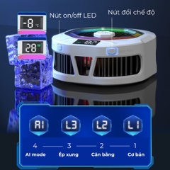 Quạt tản nhiệt sò lạnh Kiri TH12 làm lạnh siêu tốc, dành cho điện thoại, máy tính bảng