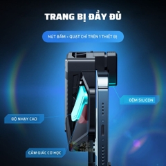 Quạt Tản Nhiệt F20 | Tích Hợp Nút Bấm Auto Tap 30 Nhịp Dành Cho Game FPS