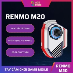 Rawm M20 | Tay cầm chơi game một bên hỗ trợ macro combo ảo, ghìm tâm AI dành cho điện thoại và máy tính bảng