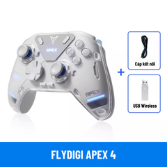 [Sẵn Hàng] Flydigi Apex 4 | Tay cầm Bluetooth Wireless chơi game Liên quân, COD, PUBG cho IOS, Android và PC, TV