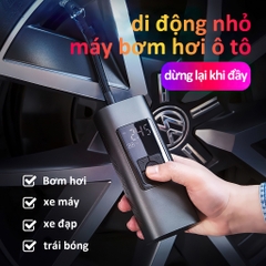 Bơm hơi ô tô không dây 6000mAh