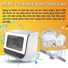 Máy rửa bát chén gia đình mini