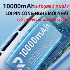 Quạt đeo cổ điều hòa 1000mAh P02