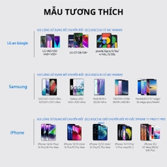 Sạc không dây lphone sạc nhanh 15W Đế sạc không dây samsung 3in1