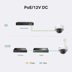 Camera IP TP-Link Dome Hồng Ngoại 4MP VIGI C240I