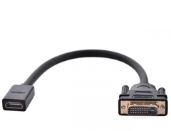 Ugreen 20118 Màu Đen Đầu chuyển đổi DVI 24+1 sang HDMI âm 20118