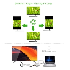 Bộ chuyển đổi USB 3.0 sang HDMI màu bạc Ugreen (40229)