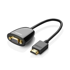 Bộ chuyển đổi HDMI sang VGA màu đen UGREEN (40253)