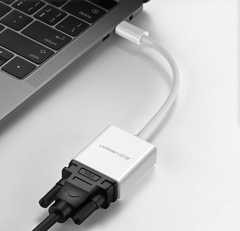 Bộ chuyển đổi USB-C to VGA màu trắng Ugreen ( 50511)