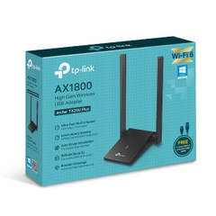 Bộ thu USB Wifi TP-Link Archer TX20 Plus  Băng Tần Kép Chuẩn AX 1800Mbps