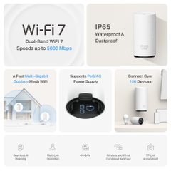Bộ phát Wifi Mesh Tp-Link Deco BE25-Outdoor – WiFi 7 BE5000