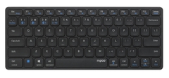 Bàn phím vi tính không dây đa chức năng Rapoo E9050G màu xám đen