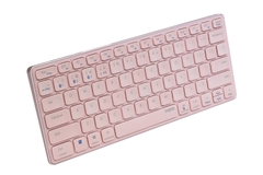 Bàn phím vi tính không dây đa chức năng Rapoo E9050G màu hồng