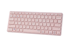 Bàn phím vi tính không dây đa chức năng Rapoo E9050G màu hồng