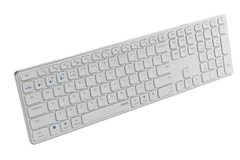 Bàn phím vi tính không dây đa chức năng Rapoo E9550G màu xám trắng