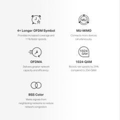 Hệ thống Mesh WiFi 6 Mercusys AX1500 Toàn Bộ Nhà Halo H60X