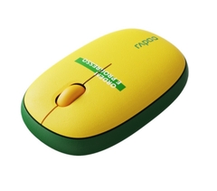 Chuột vi tính quang không dây Rapoo M650 Silent  BR/Brazil màu Yellow Green