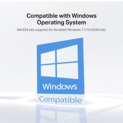 USB Wi-Fi Băng Tần Kép Nano AC650 Mercusys MA20N