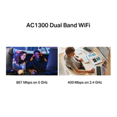 USB Wi-Fi AC1300 Độ Lợi Cao Hai Băng Tần Mercusys MA30H